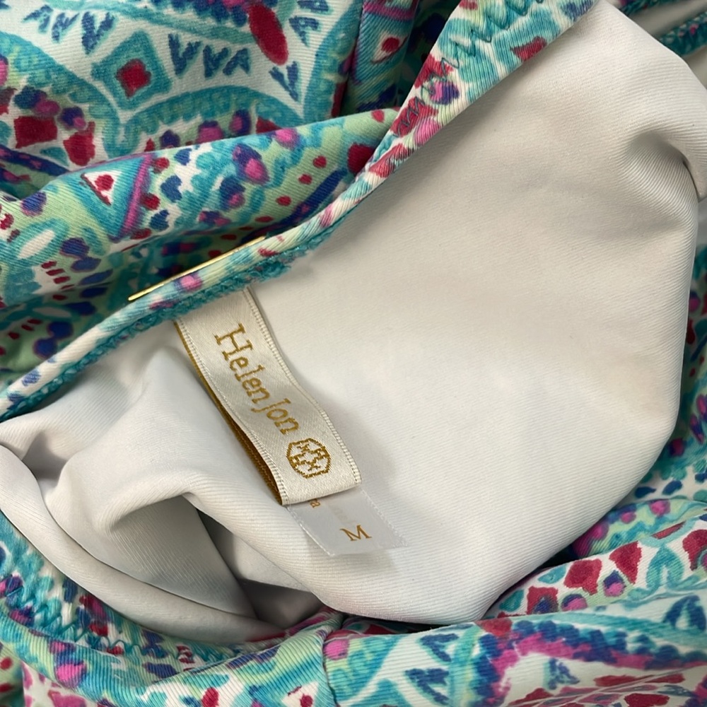 Helen Jon Mandala swimsuit one piece size M paisley - Picture 7 of 7